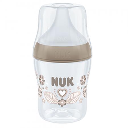 NUK Perfect Match Babyflasche mit weichem Silikon-Trinksauger